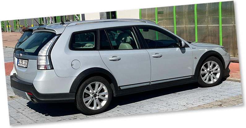 scheckheftgepflegter Saab 93 Combi, neuer TÜV, unfallfrei, zu verkaufen